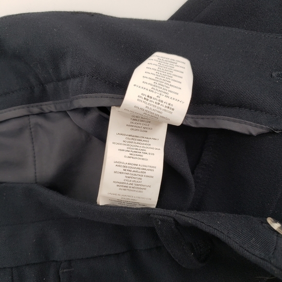 MICHAEL Michael Kors Navy Blue Casual /Work Pants - Picture 7 of 10